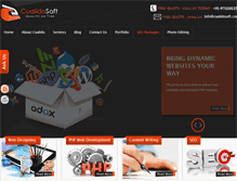 Tablet Screenshot of cualidosoft.com